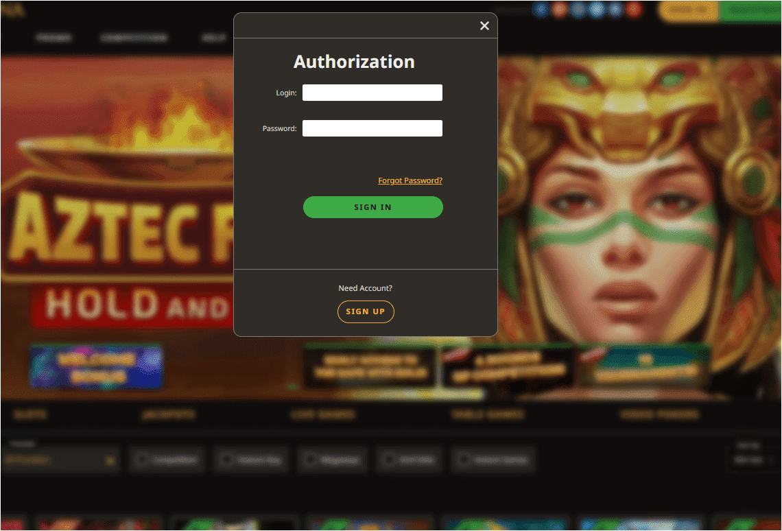 Client authorization through a social profile. You can play online slots with an account linked to social networks such as Smartsoft gaming,