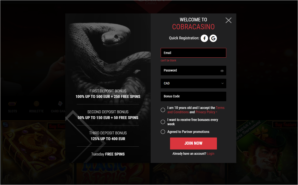 Starting from the second level of the loyalty program, weekly bonuses become available. A minimum deposit of 80 CAD is necessary to activate the bonus, with a maximum threshold.
