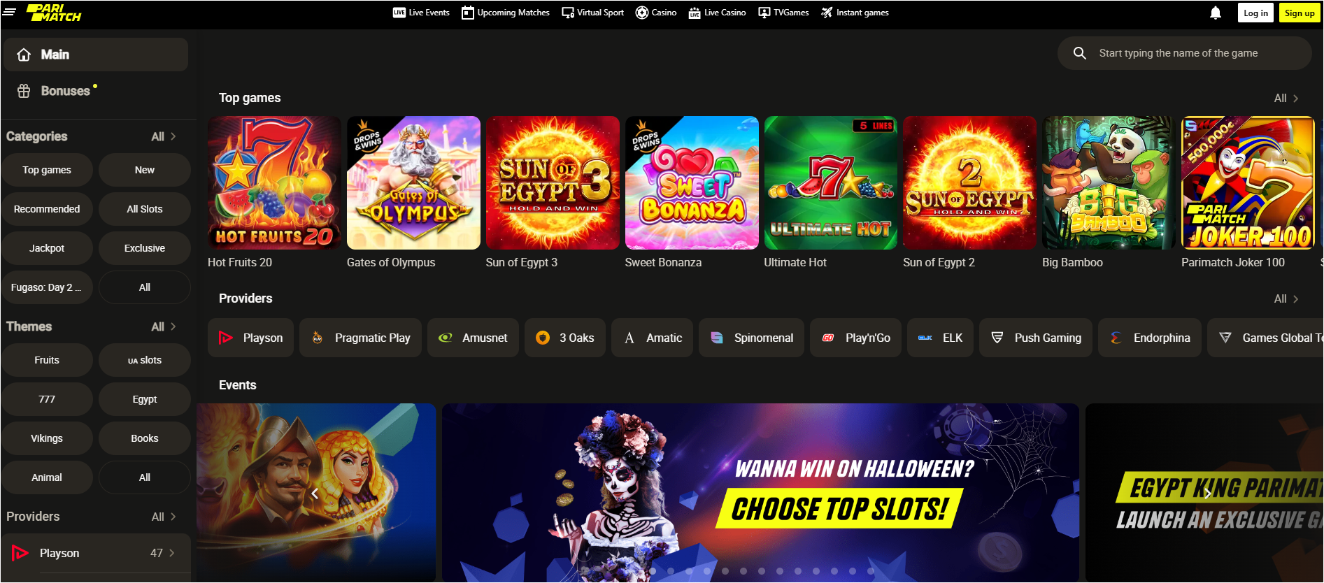 General Review of PariMatch Casino Online for Canadian Players