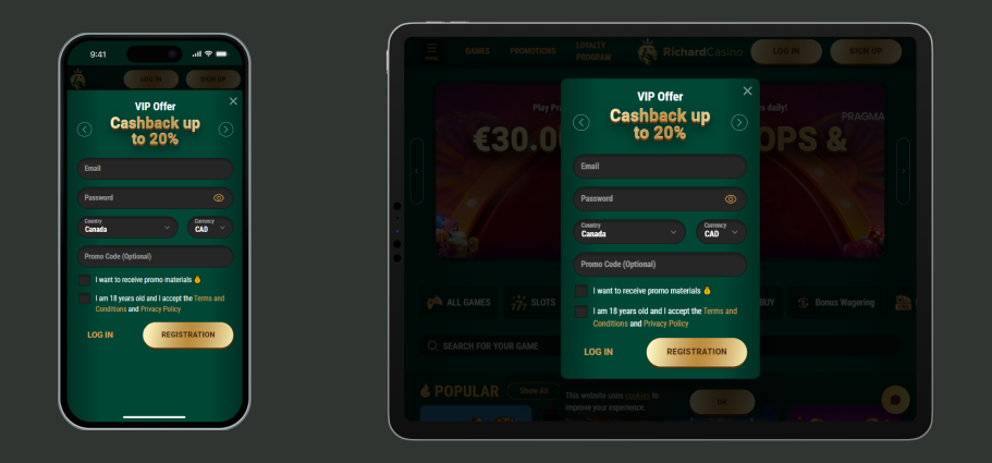 In addition to its impressive game collection, Rісhаrd features a Richard Casino Mobile Version