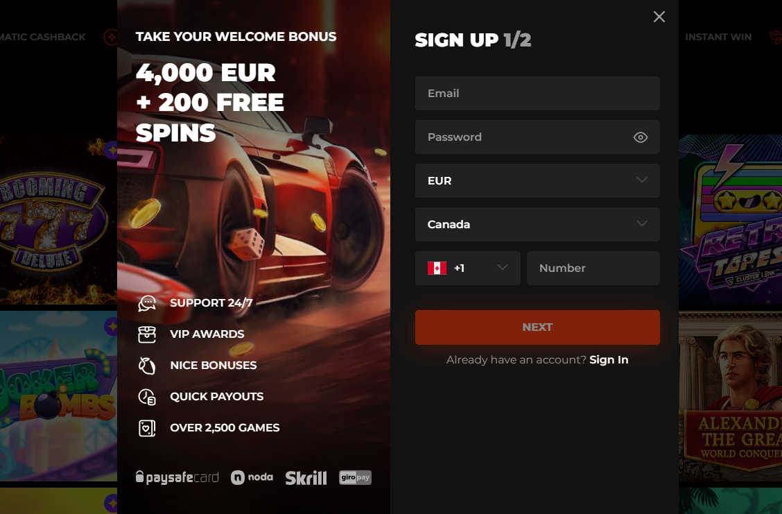 With over 13 game providers available at the casino, including Pragmatic Play, NextGen Gaming, Betsoft, iSoftBet, Microgaming, among others, there are numerous bonuses offered at the casino. The RTP rate, or the percentage of the total bet that determines the potential prize fund, has been audited publicly. It’s important for players to note that N1 Casino does not allow manual withdrawals.