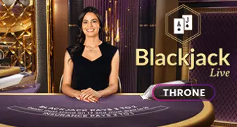 Blackjack Throne game tile